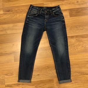 Silver suki mid ankle skinny jeans